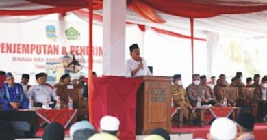 Bupati Sambut Kedatangan Jemaah Haji, Asal Kabupaten Pangandaran