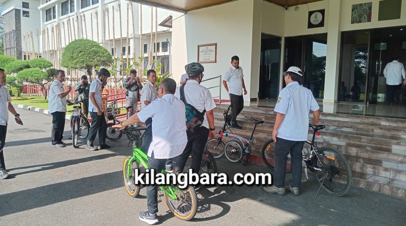 Walikota Tasik ke Bandung!Para ASN Ngantor Naik Sepeda, Bale Kota Implementasikan CFD
