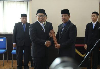 Dari Plh, Kini Hanafi Resmi Jadi Pj Sekda 22 Hari, Walikota Tasik Berikan Tugas Prioritas