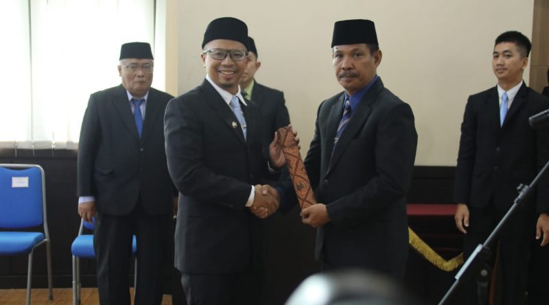 Dari Plh, Kini Hanafi Resmi Jadi Pj Sekda 22 Hari, Walikota Tasik Berikan Tugas Prioritas