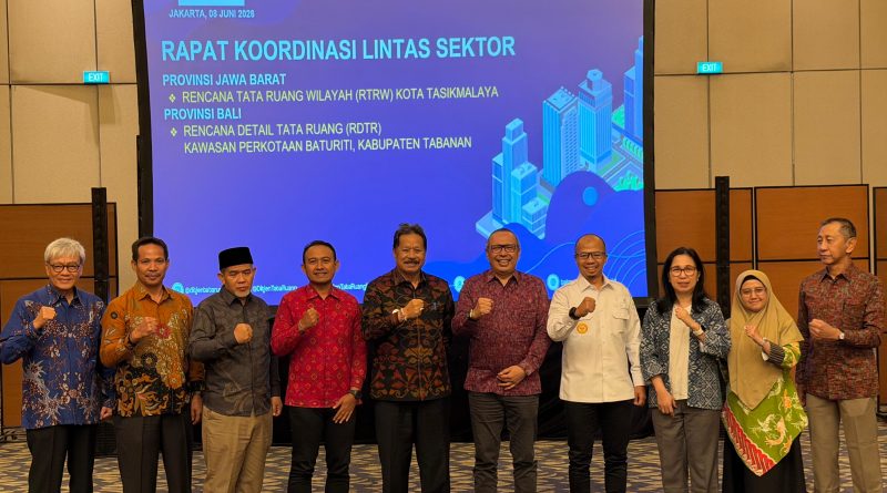 Wali Kota Tasik Hadiri Pembahasan Lintas Sektor RT RW, Perkuat Arah Pembangunan Kota Yang Maju dan Berkelanjutan