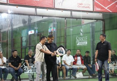 Pertama Kali Pegang Raket Padel, Diky Candra Berharap Ada Turnamen Skala Besar di Kota Tasik