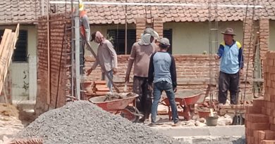 Rehab di SDN Wanasalam 2, Baja Ringan Diborongkan Harganya Rp 200 Ribu per Meter