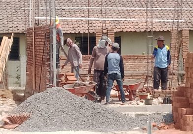 Rehab di SDN Wanasalam 2, Baja Ringan Diborongkan Harganya Rp 200 Ribu per Meter