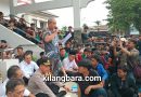 Memanas!BEM Satas Jebol Pintu Gerbang DPRD Kota Tasik, Heri Ahmadi Terima Aspirasi Mahasiswa