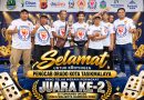 Kontingen Orado Kota Tasik Juara 2 di Piala Walikota Bandung 2026, Target Juara Umum Kejurprov